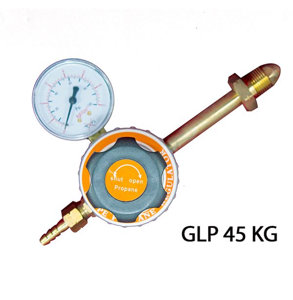 Regulador de Pressão GPL 45Kg – Solda e Oxicorte Ômega Technology