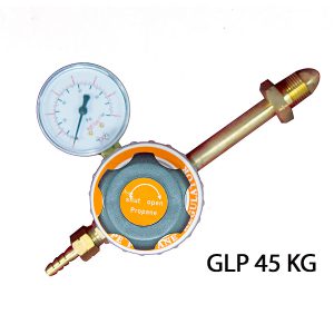 Regulador de Pressão GPL 45Kg - Solda e Oxicorte Ômega Technology